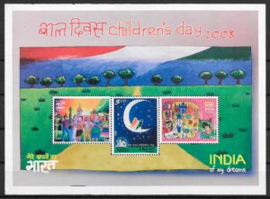 sellos temas varios India 2008