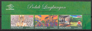 sellos temas varios Indonesia 2009