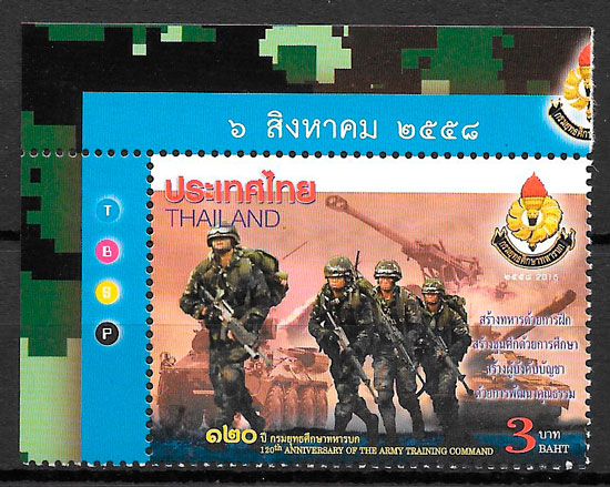 sellos temas varios Tailandia 2015