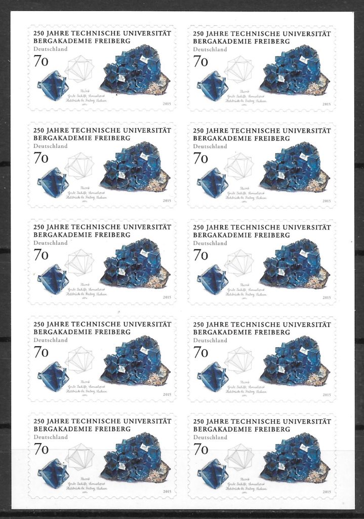 sellos minerales Alemania 2015