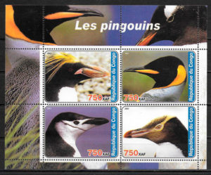 sellos fauna Congo 2003