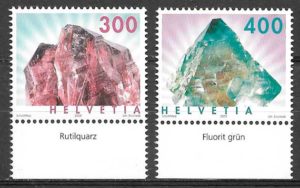 sellos minerales Suiza 2003