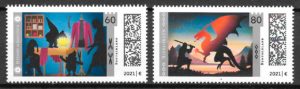 sellos coleccion cuentos Alemania 2021