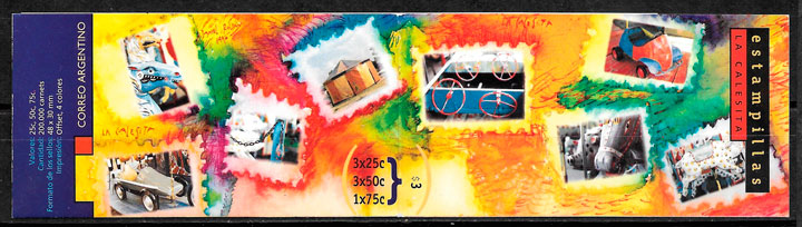 sellos temas varios Argentina 1996