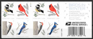 filatelia fauna USA 2018
