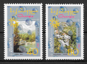 filatelia Europa Georgia 2001