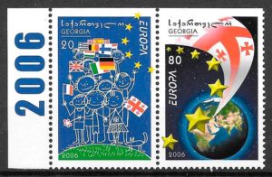 filatelia europa Georgia 2006