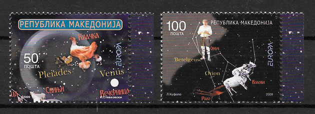 sellos Europa Macedonia 2009