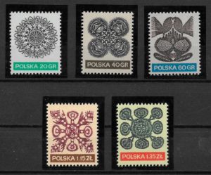 filatelia arte Polonia 1971