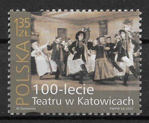 filatelia arte Polonia 2007