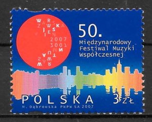 filatelia arte Polonia 2007