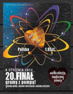 filatelia arte Polonia 2012