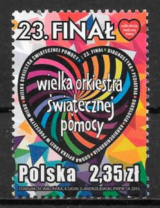 sellos arte Polonia 2015