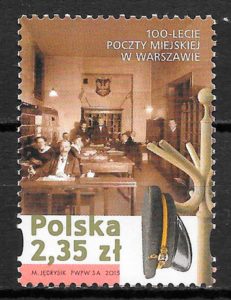 filatelia coleccion arte Polonia 2015
