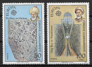 filatelia Europa Turquia 1983