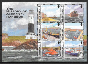 filatelia trasnporte Alderney 2012