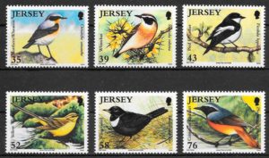 filatelia fauna Jersey 2008