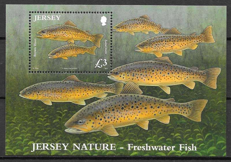 coleccion selos fauna Jersey 2010