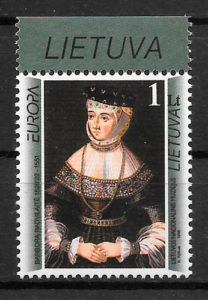 filatelia Europa Lituania 1996