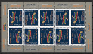 colección sellos Europa Lituania 2003
