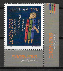 filtelia colección Europa Lituania 2003