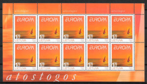colección sellos Europa Lituania 2004