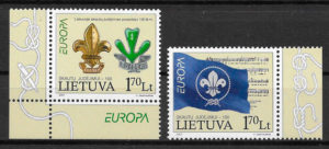 colección sellos Europa Lituania 2007