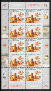 filatelia Europa Lituania 2008