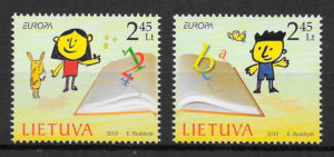 sellos Europa Lituania 2010