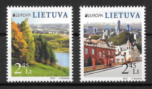 filatelia Europa Lituania 2012