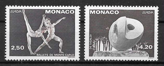 coleccion sellos Europa Monaco 1993