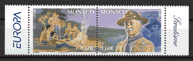 filatelia coleccion Europa Monaco 2007
