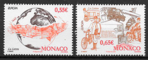 filatelia coleccion Europa Monaco 2008