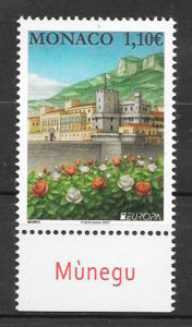 filatelia coleccion 2017Europa Monaco