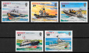 colección sellos transporte Jersey 2002