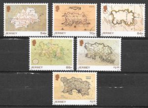 coleccion sellos temas varios Jersey 2021
