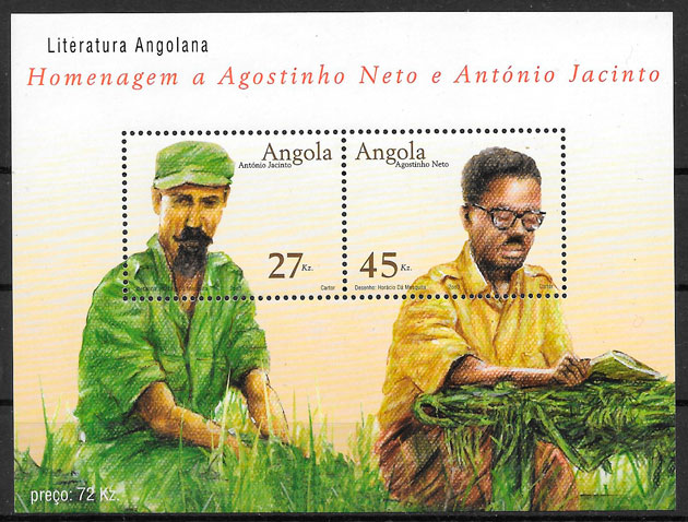 filatelia personalidad Angola 2003