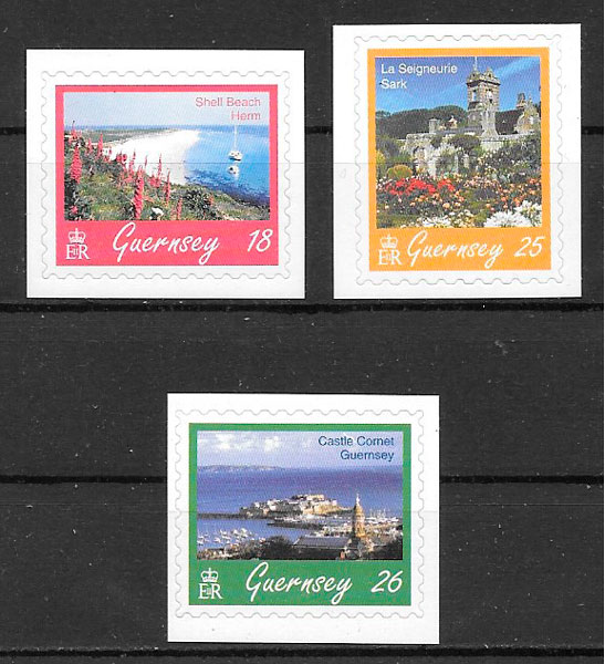 sellos turismo Guernsey 1997