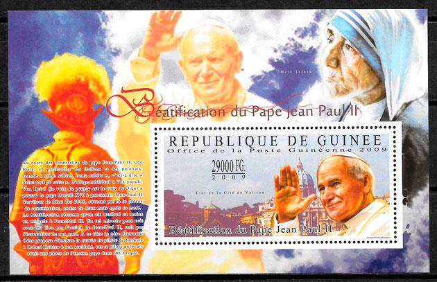 selos personalidades Guinea 2009