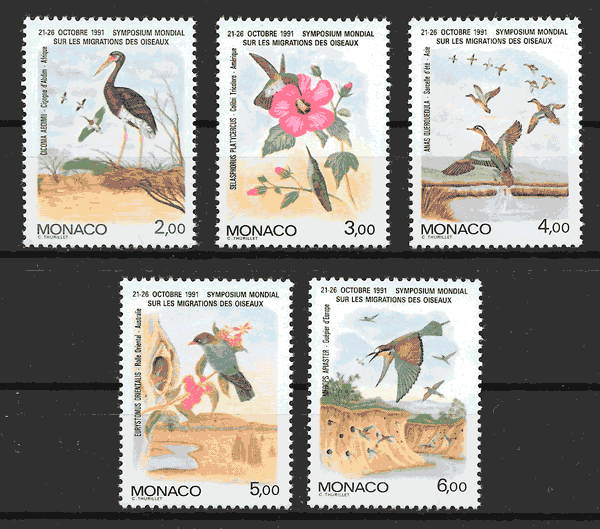 selos fauna Monaco 1991