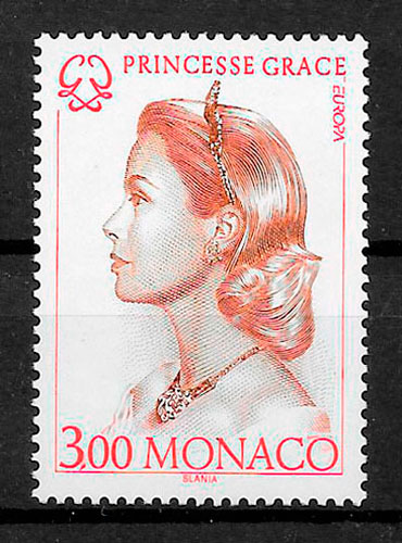 filatelia coleccion personalidad Monaco 1996