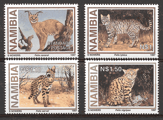 colección sellos Namibia 1997