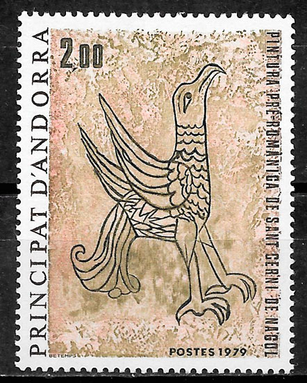 selos fauna Andorra Francesa 1979