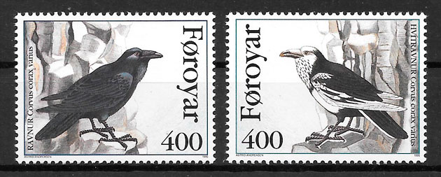sellos fauna Feroe 1995