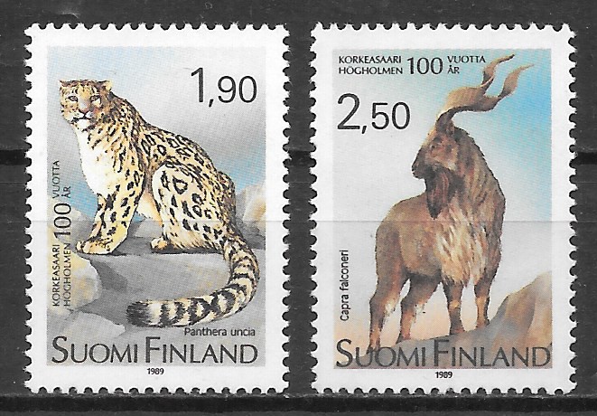 sellos fauna Finlandia 1989