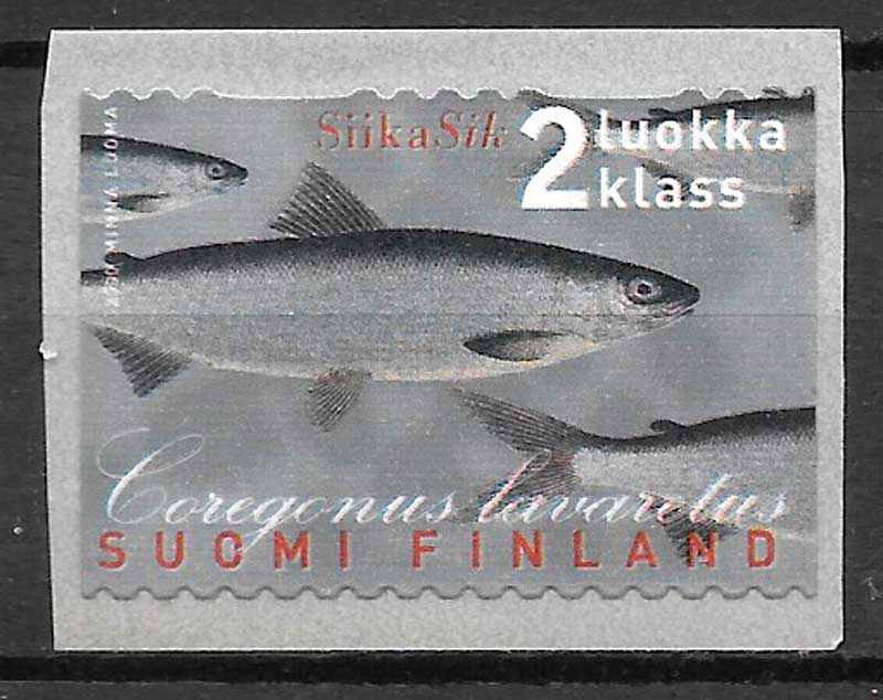 filatelia fauna Finlandia 2000