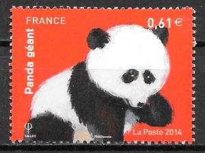 filatelia coleccion fauna Francia 2014
