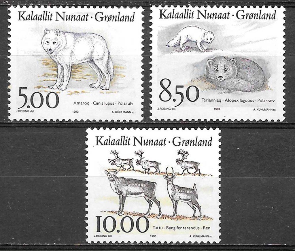 sellos fauna Groenlandia 1993