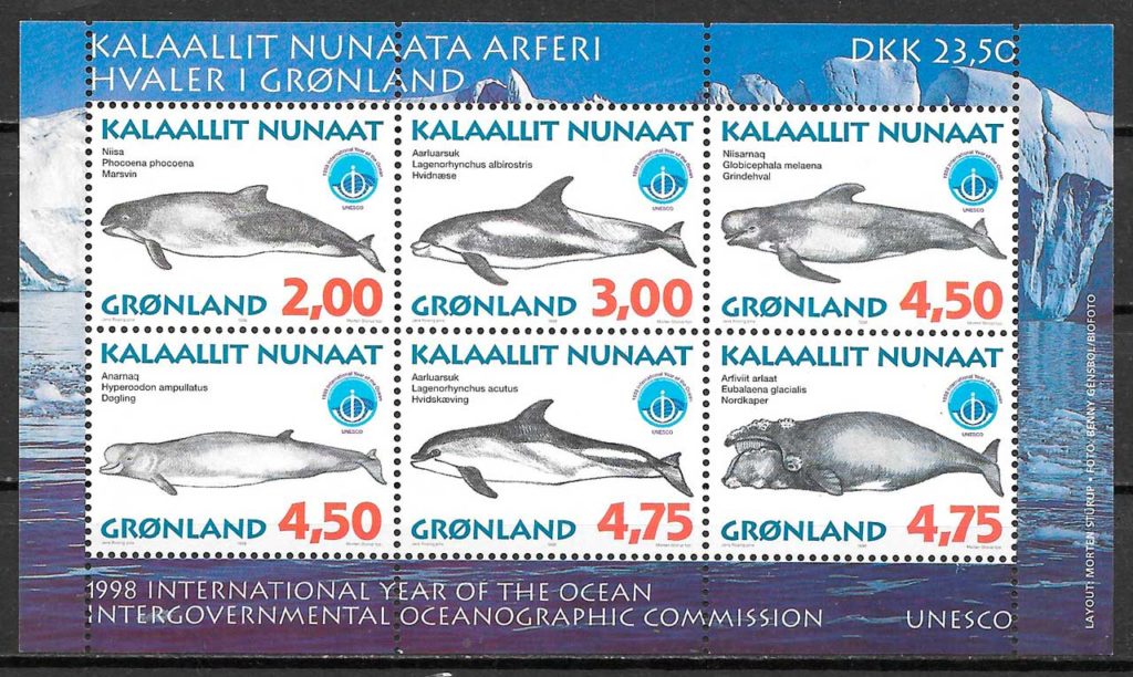 sellos fauna Groenlandia 1998