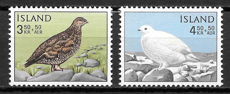 sellos fauna Islandia 1965
